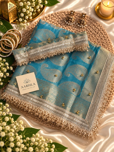 Noor-e-Ghunghroo | Peacock Teal