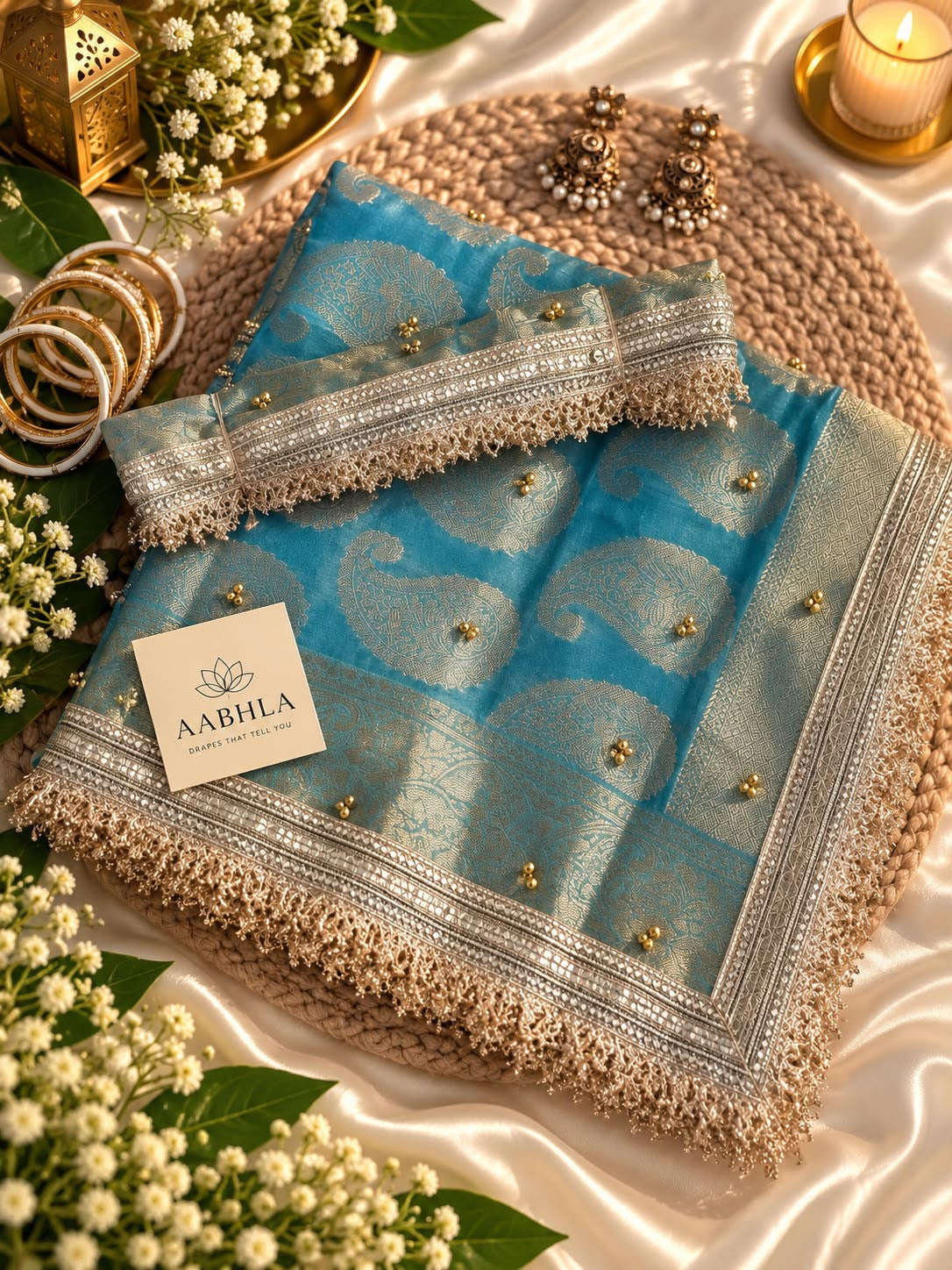 Noor-e-Ghunghroo | Peacock Teal
