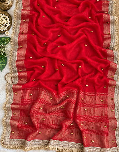 Load image into Gallery viewer, Riwaaz-e-Ghunghroo | Shahi Laal
